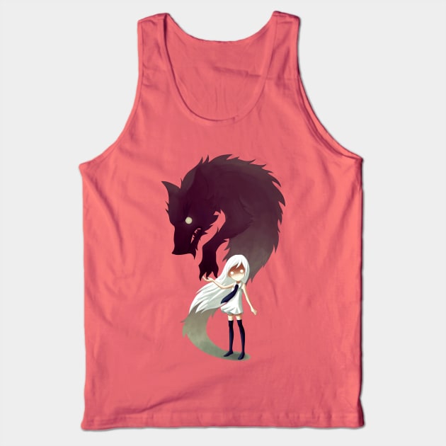 Werewolf Tank Top by Freeminds